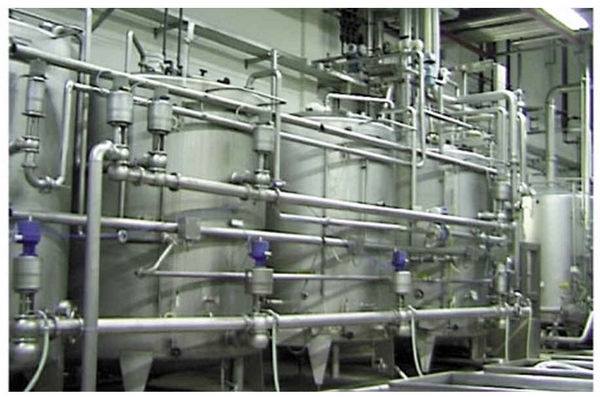 Paslanmaz tank ve proses tesisatı
